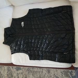 Northface Black Quilt Vest